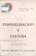 Evangelización y cultura : pensamiento antropológico