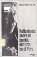 Reflexiones sobre el cambio cultural en el Perú