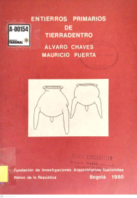 Entierros primarios de tierradentro