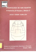 Arqueología de San Agustín : el estrecho, el parador y mesita C