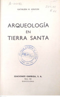Arqueología en tierra santa