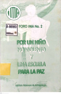 Por un niño no violento y una escuela para la paz