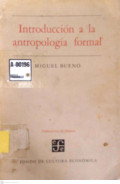 Introducción a la antropología formal