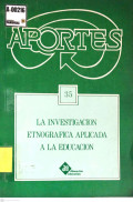 La investigación etnográfica aplicada a la educación