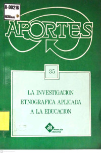 La investigación etnográfica aplicada a la educación