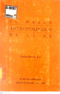 El marco antropológico de la fe