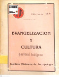 Evangelización y cultura : pastoral indígena