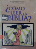 ¿Como leer la Biblia?