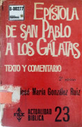 Epístolas de San Pablo a los Gálatas