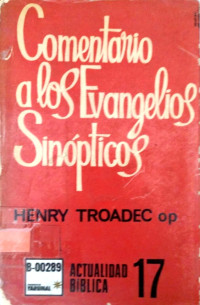 Comentarios a los evangelios sinópticos
