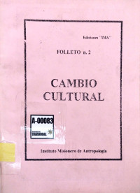 Cambio cultural