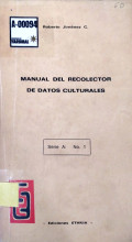 Manual del recolector de datos culturales