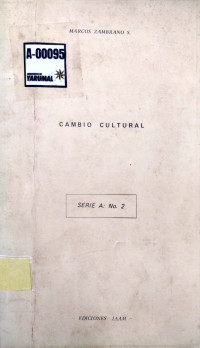 Cambio cultural