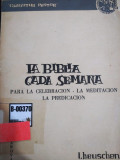 lLa  Biblia cada semana