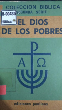 El Dios de los pobres