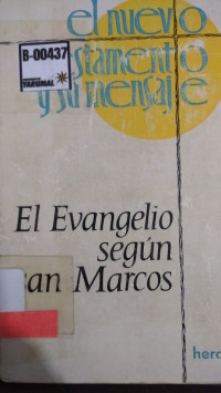 El evangelio según San Marcos