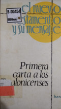 Primera carta a los tesalonicenses