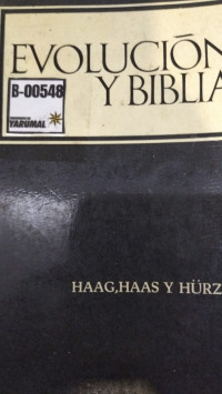 Evolución y biblia