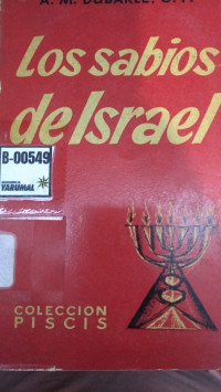 Los sabios de Israel