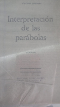 Interpretación de las parábolas