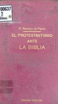 El protestantismo ante la biblia