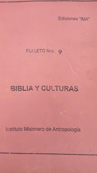 Biblia y culturas